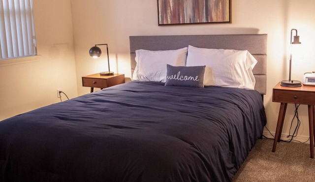 Condo 303 is a spacious two-bedroom/two-bathroom unit at Cooper's Pointe
