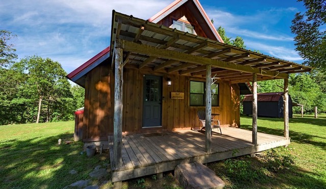 Fantastic Secluded Wooden Cabin with All Commodities in Nashoba, Oklahoma