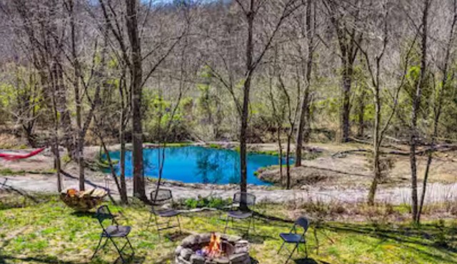 Firefly Chalet - Pond/Hammock/Firepit/Fireplace