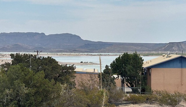 Happy Place II @ the Butte with a lake view from the patio or family room.