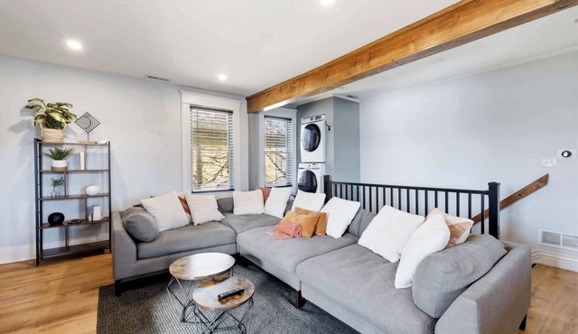 Historic Foursquare Home | Vintage Charm & Comfort