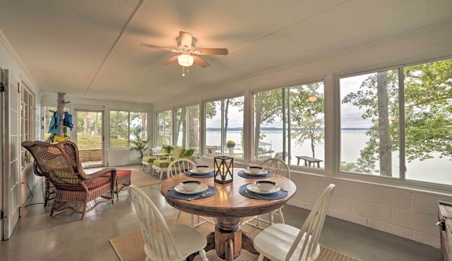 Kentucky Lake Cabin w/Private Dock + Yard