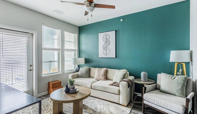 Landing | Modern 1BD, Clubhouse, Gym