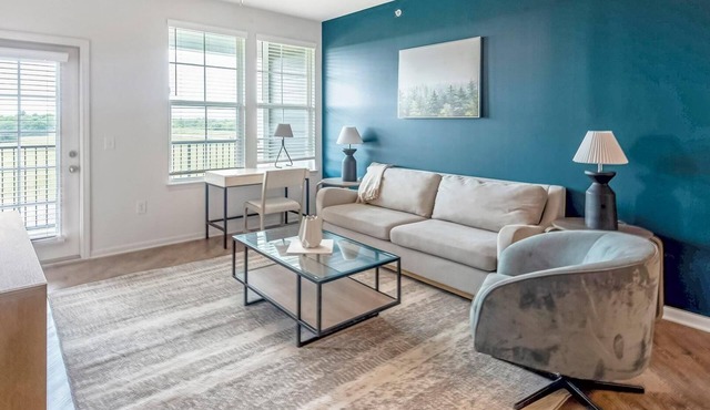 Landing | Modern 1BD, Clubhouse, Yoga Studio