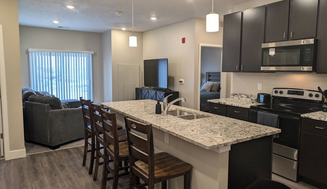 Luxury 2 bedroom 2 bathroom flat in Alliance, Ne