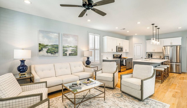 Near Square & Campus: Modern Home w/Pool Access!