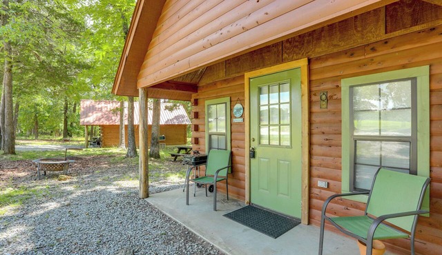 Near White River Fishing! Studio Cabin w/Grill