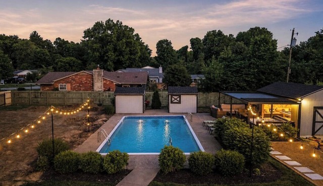 NEW Family Resort Home with Saltwater Pool and Games