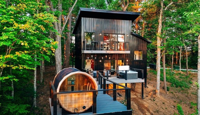 Sauna | Hot Tub | Telescope | Forest Views | Dogs