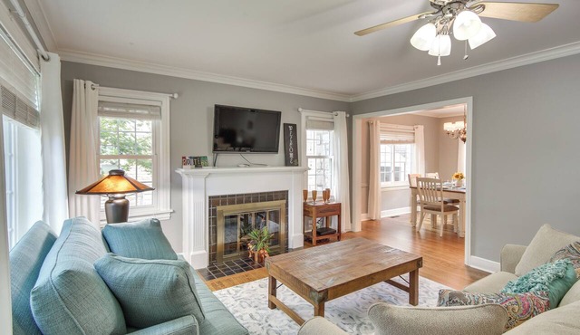 Walk to Expo Square! Tulsa Home w/Deck & Yard