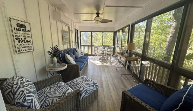 Woodson Bend 108-4. Fully Updated First Floor Lake View Condo.