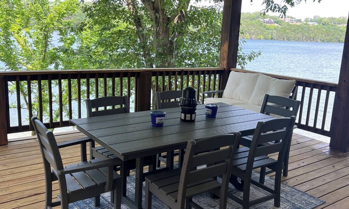 Shell Knob House | Lake front, spacious & cozy home with entertainment room.