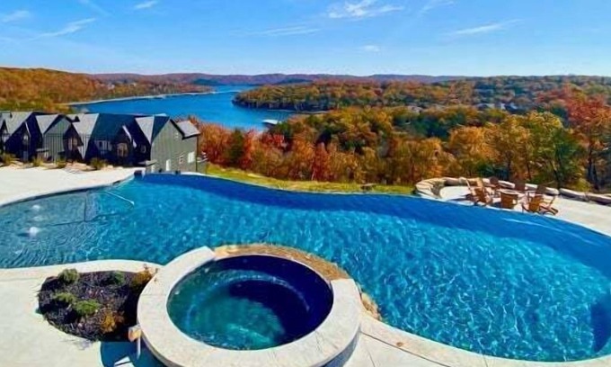 Kimberling City House | Serenity Shores Resort Lakefront Private Home Pools, Dock and Free Amenities
