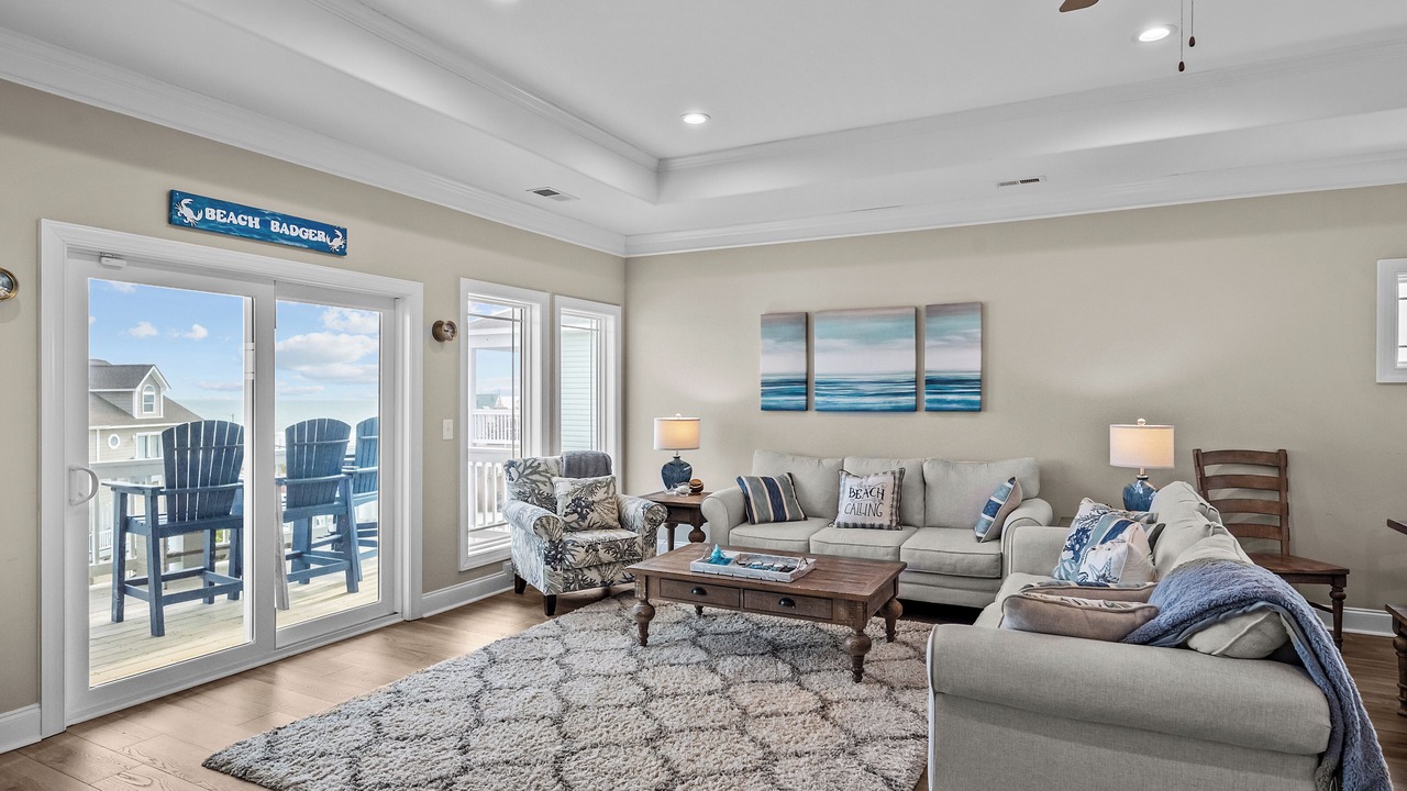 Photo of Livingroom in North Topsail Beach