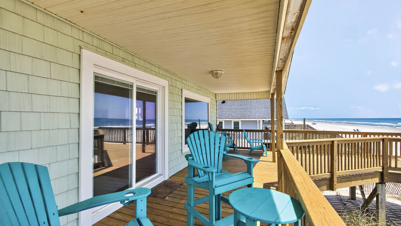 Photo of Patio Balcony in North Topsail Beach