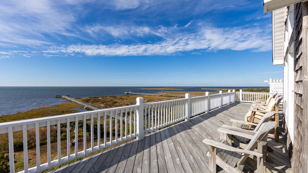 Photo of Patio Balcony in Wind Over Waves