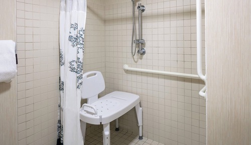 Suite, 2 Bedrooms (Mobility/Hearing Access, Roll-in Shwr)