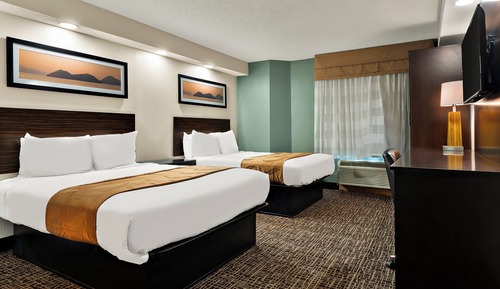 Room, 2 Double Beds, Non Smoking