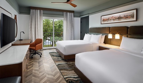 Room, 2 Queen Beds, Accessible, Bathtub (Mobility)