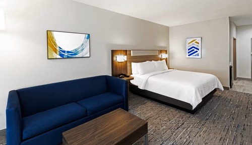 Suite, 1 King Bed (Walk-In Shower)
