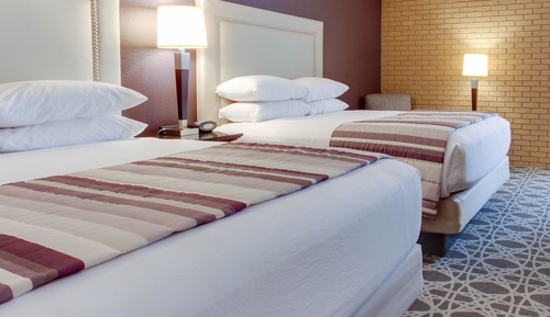Suite, 2 Queen Beds, Accessible (Sofa Sleeper, Tub, 2 Rooms)