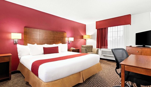 Standard Room, 1 King Bed, Non Smoking, Refrigerator & Microwave