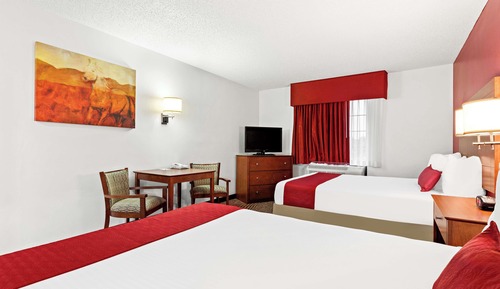 Standard Room, 2 Queen Beds, Smoking, Refrigerator & Microwave