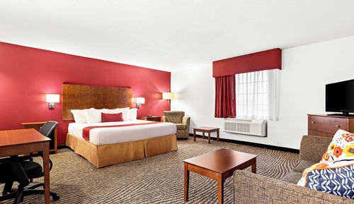Suite, 1 King Bed, Smoking, Refrigerator & Microwave