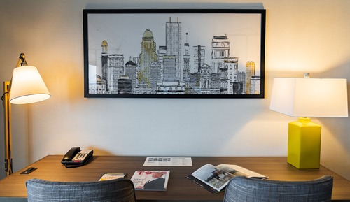 Executive Suite, 1 Bedroom, Non Smoking (2 Queens, East Tower)