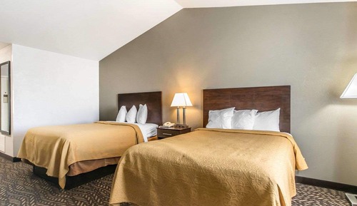 Double Room, 2 Double Beds, Non Smoking