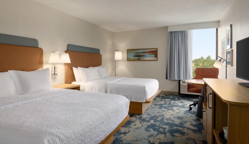 Room, 2 Queen Beds, Refrigerator