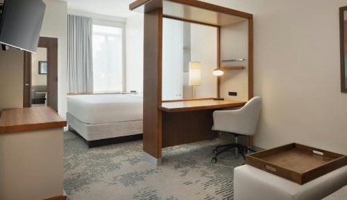 King Suite with Trundle Sofa - Hearing Accessible
