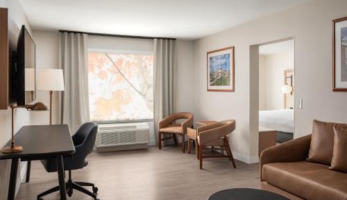 One-Bedroom King Suite with Sofa Bed and Roll-In Shower - Mobility Accessible