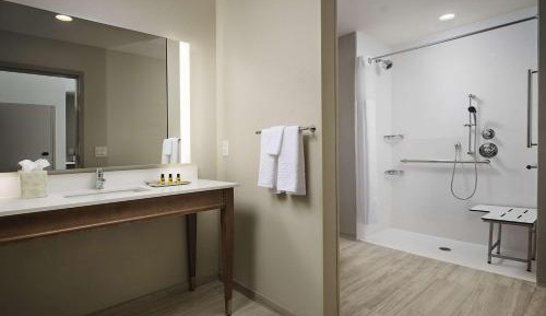 King Suite with Roll-In Shower and Sofa Bed - Disability Access/Non-Smoking