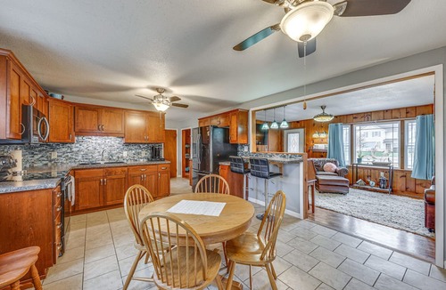 Lecompton House | Lecompton Vacation Rental ~ 10 Mi to Clinton Lake!