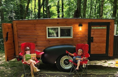 Elgin House | "The throwback" Delivered to your camp spot!